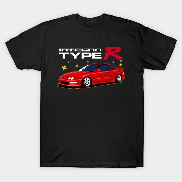 Integra Type R Red Candy T-Shirt by Turbo29